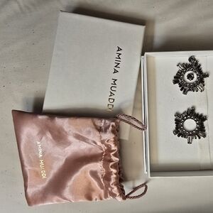 Pre-owned Amina Muaddi Earrings